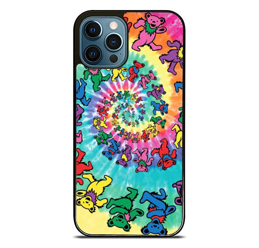 grateful dead bear tye die iPhone 15 Pro Max Case