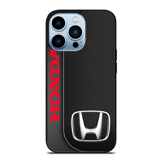 Honda Logo Dark Black iPhone 15 Pro Max Case
