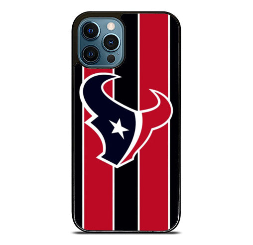 Houston Texans Striped iPhone 15 Pro Max Case
