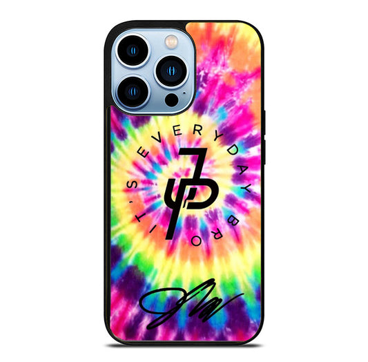 Jake Paul Tye Dye Signature iPhone 15 Pro Max Case
