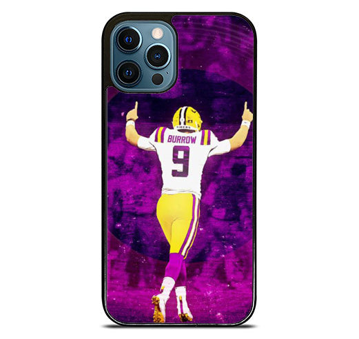 Joe Burrow LSU Team iPhone 15 Pro Max Case