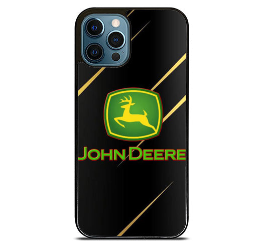John Deere Black Metallic iPhone 15 Pro Max Case