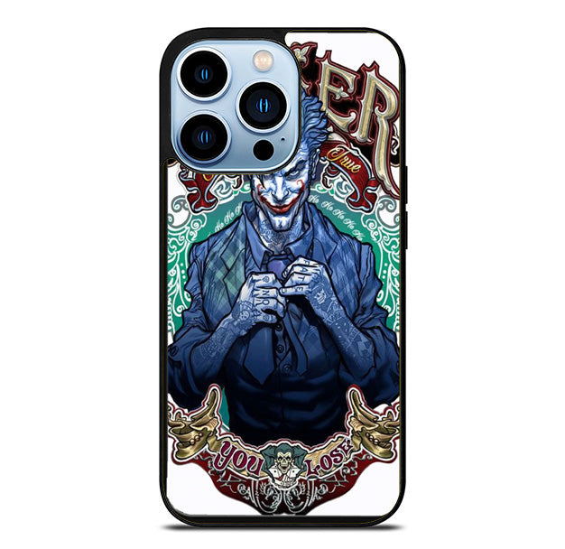 Joker Logo Background iPhone 15 Pro Max Case