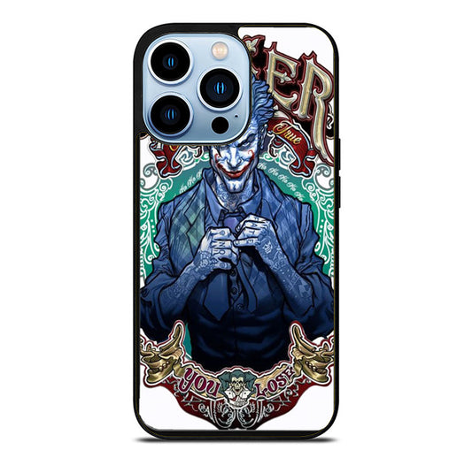 Joker Logo Background iPhone 15 Pro Max Case