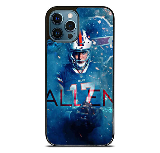 josh allen buffalo bills artwork iPhone 15 Pro Max Case