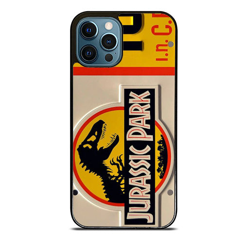 jurassic park license plate 18 iPhone 15 Pro Max Case
