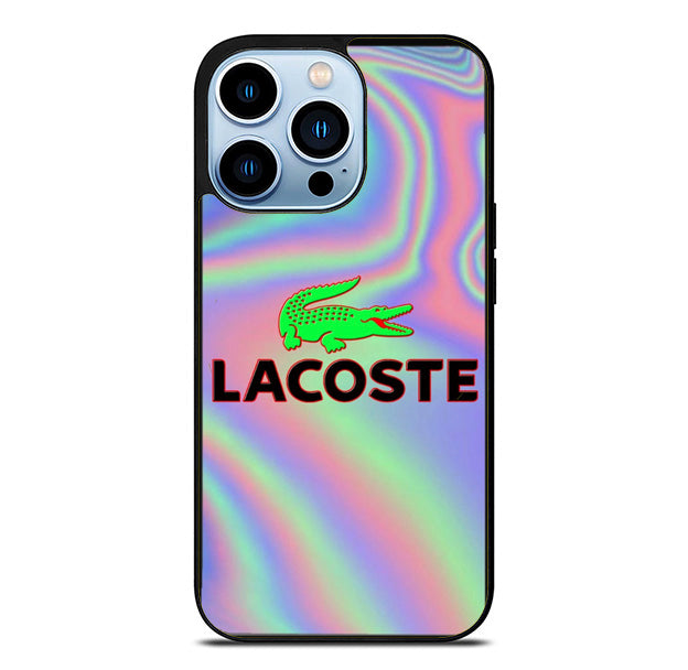 Lacoste Logo Holographic iPhone 15 Pro Max Case