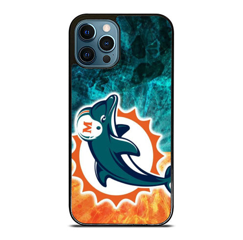Miami Dolphins Wallpaper iPhone 15 Pro Max Case