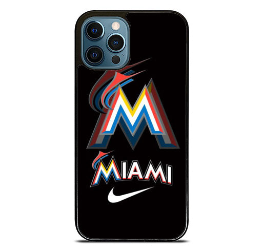 Miami Marlins Logo iPhone 15 Pro Max Case