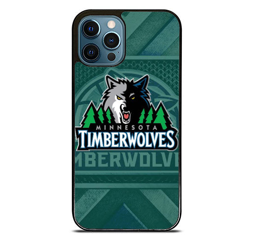 Minnesota Timberwolves Wallpaper iPhone 15 Pro Max Case