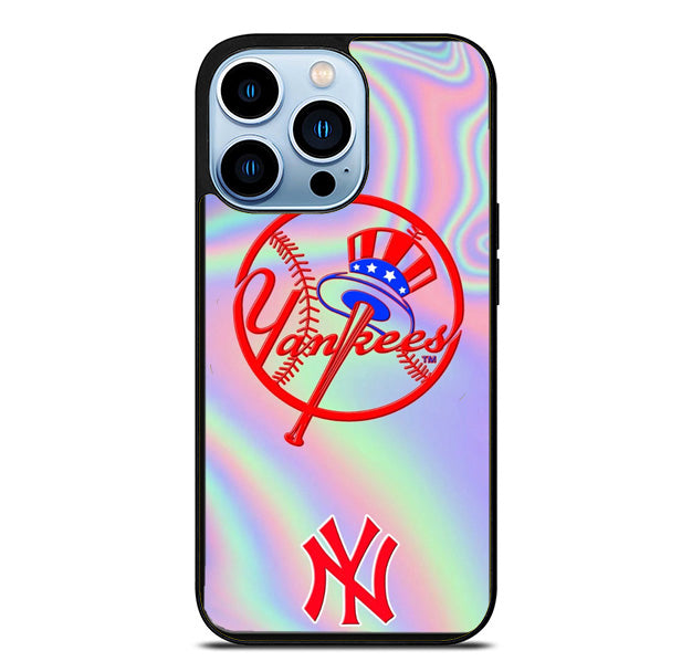 New York Yankees Holographic Logo iPhone 15 Pro Max Case