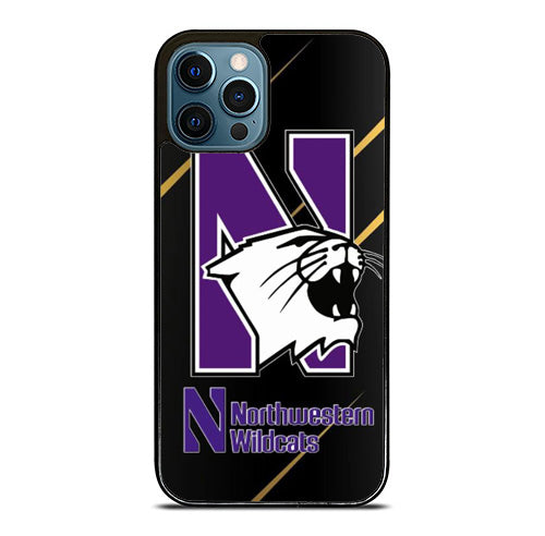 Northwestern Wildcats Metallic iPhone 15 Pro Max Case