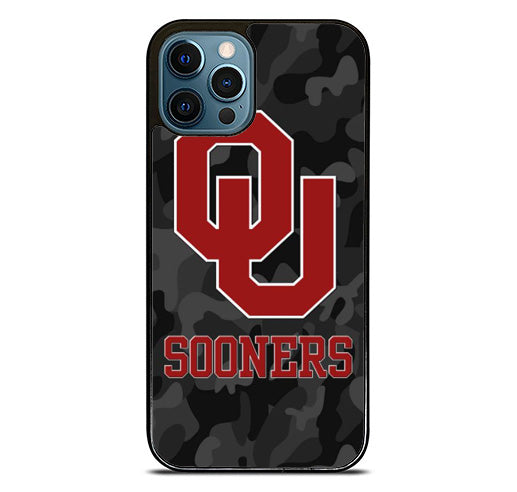oklahoma sooners black camo iPhone 15 Pro Max Case