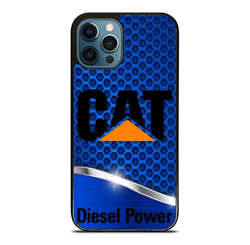 CAT Caterpillar Diesel Power Blue iPhone 16 Pro Max Case