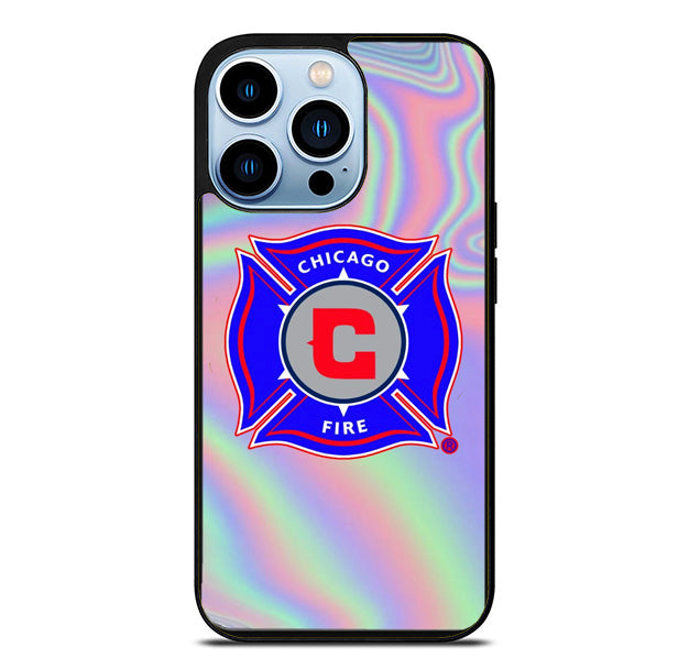 Chicago Fire Soccer Holographic iPhone 16 Pro Max Case