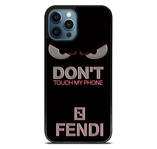 Fendi Black iPhone 16 Pro Max Case
