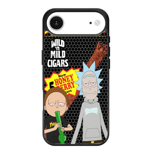 backwoods black rick morty iPhone Air Case