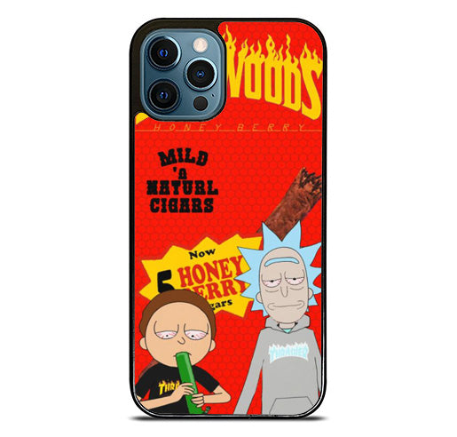 backwoods rick morty iPhone 14 Pro Max Case