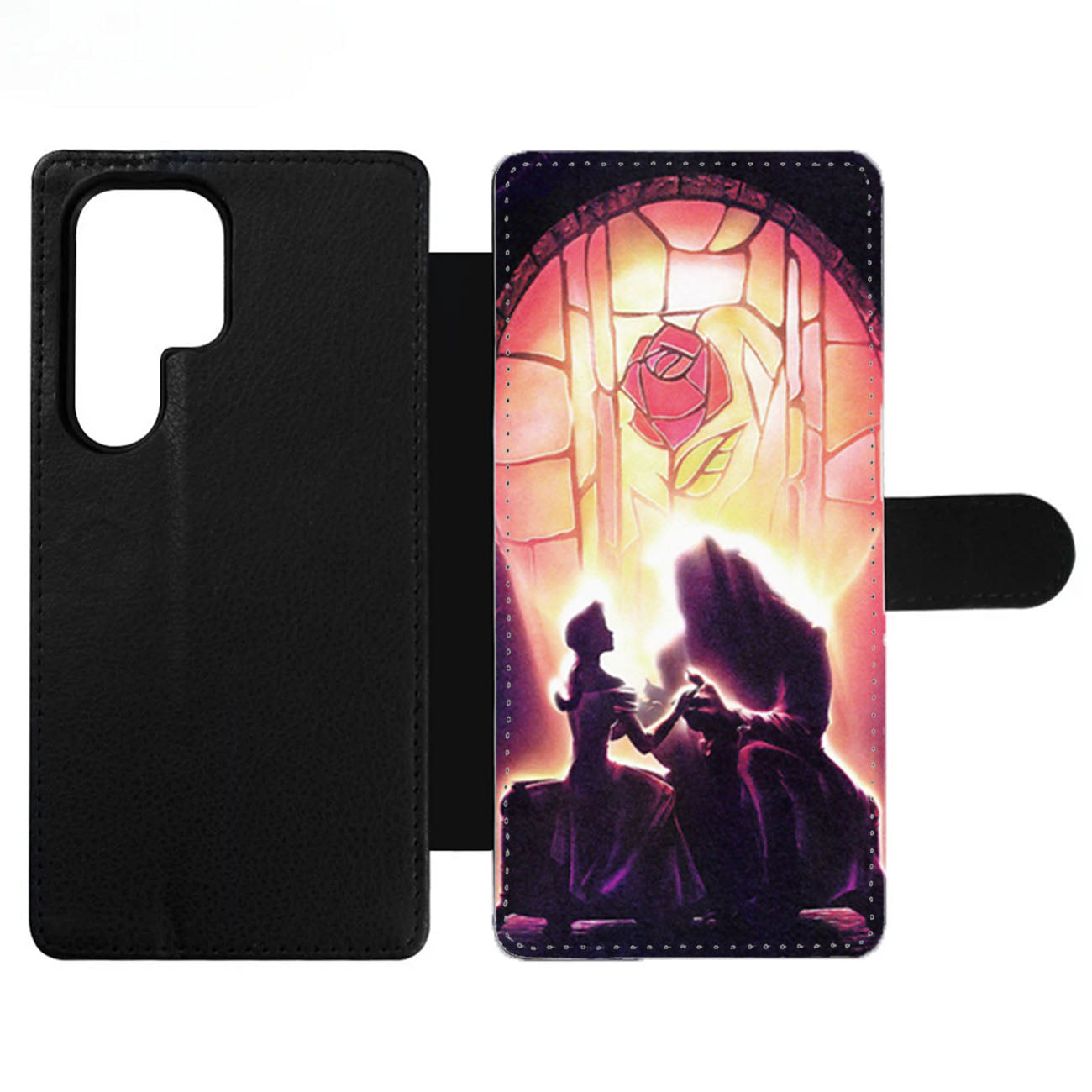 beauty and the beast love Wallet Samsung Case