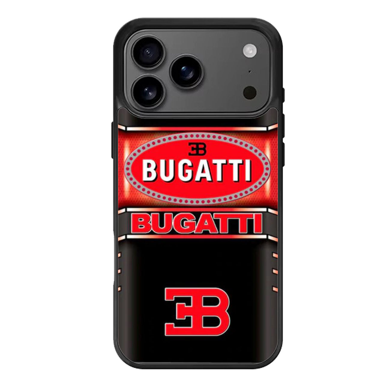 bugatti red logo cover iPhone 17 Pro Max Case