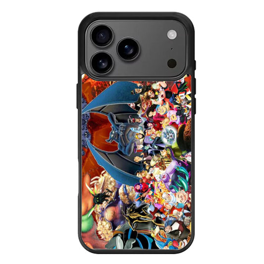 disnet villains wallpaper iPhone 17 Pro Max Case
