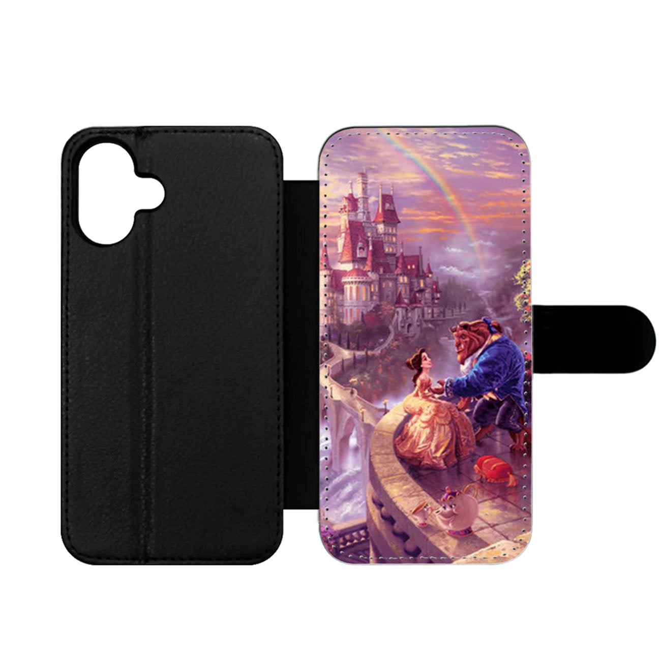 disney beauty and the best Wallet iPhone Case