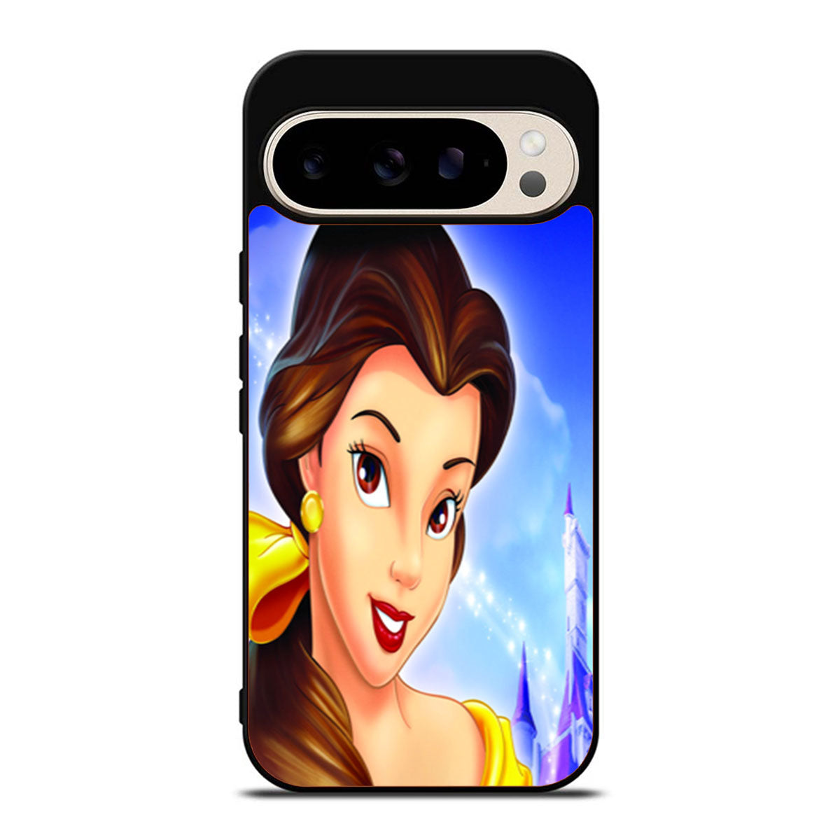 disney princess belle face Google Pixel 9 Pro Case