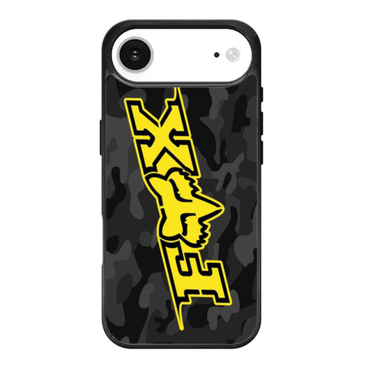 fox racing black camo iPhone Air Case