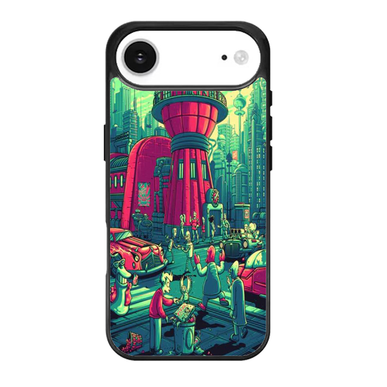 futurama dan mumford city iPhone Air Case