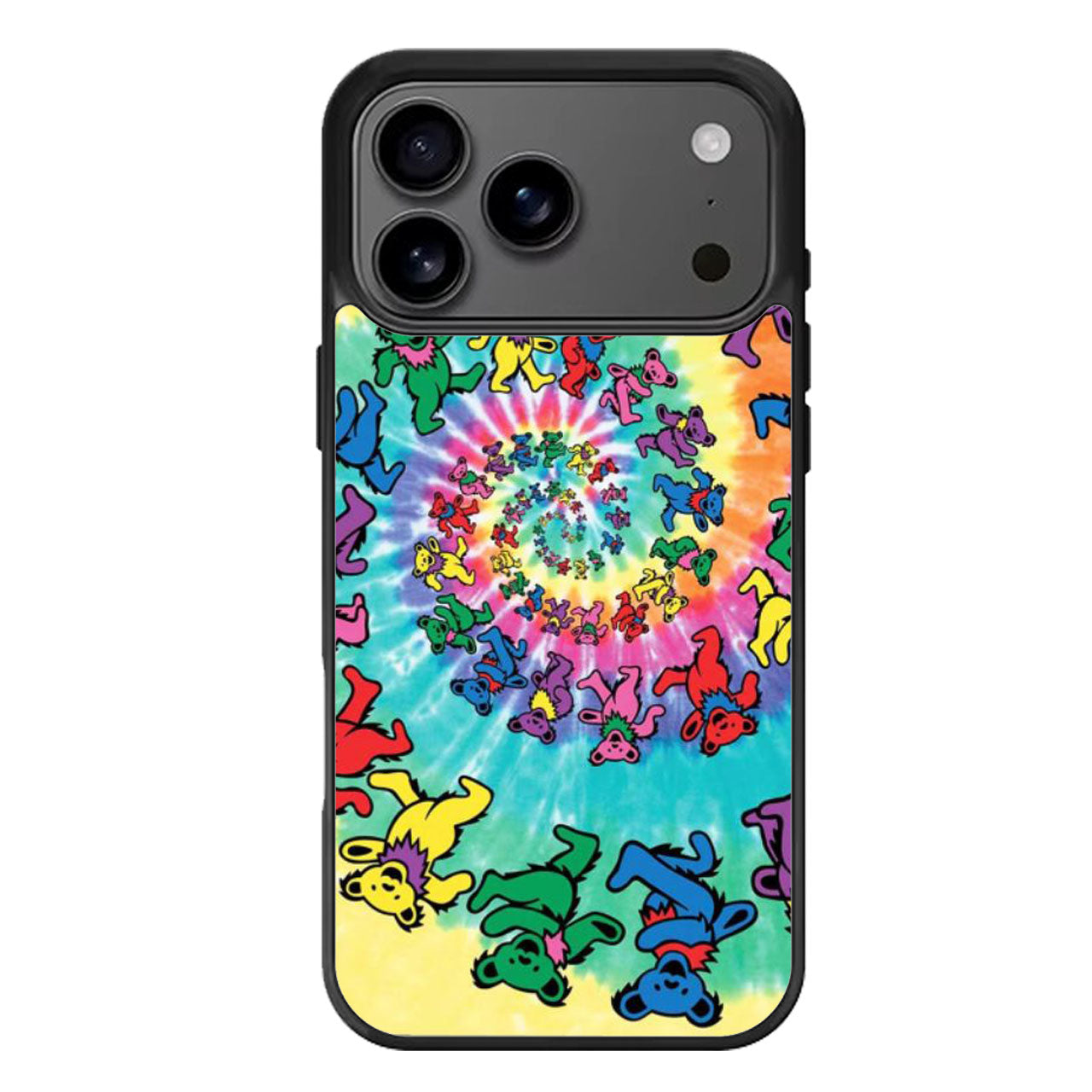 grateful dead bear tye die iPhone 17 Pro Max Case