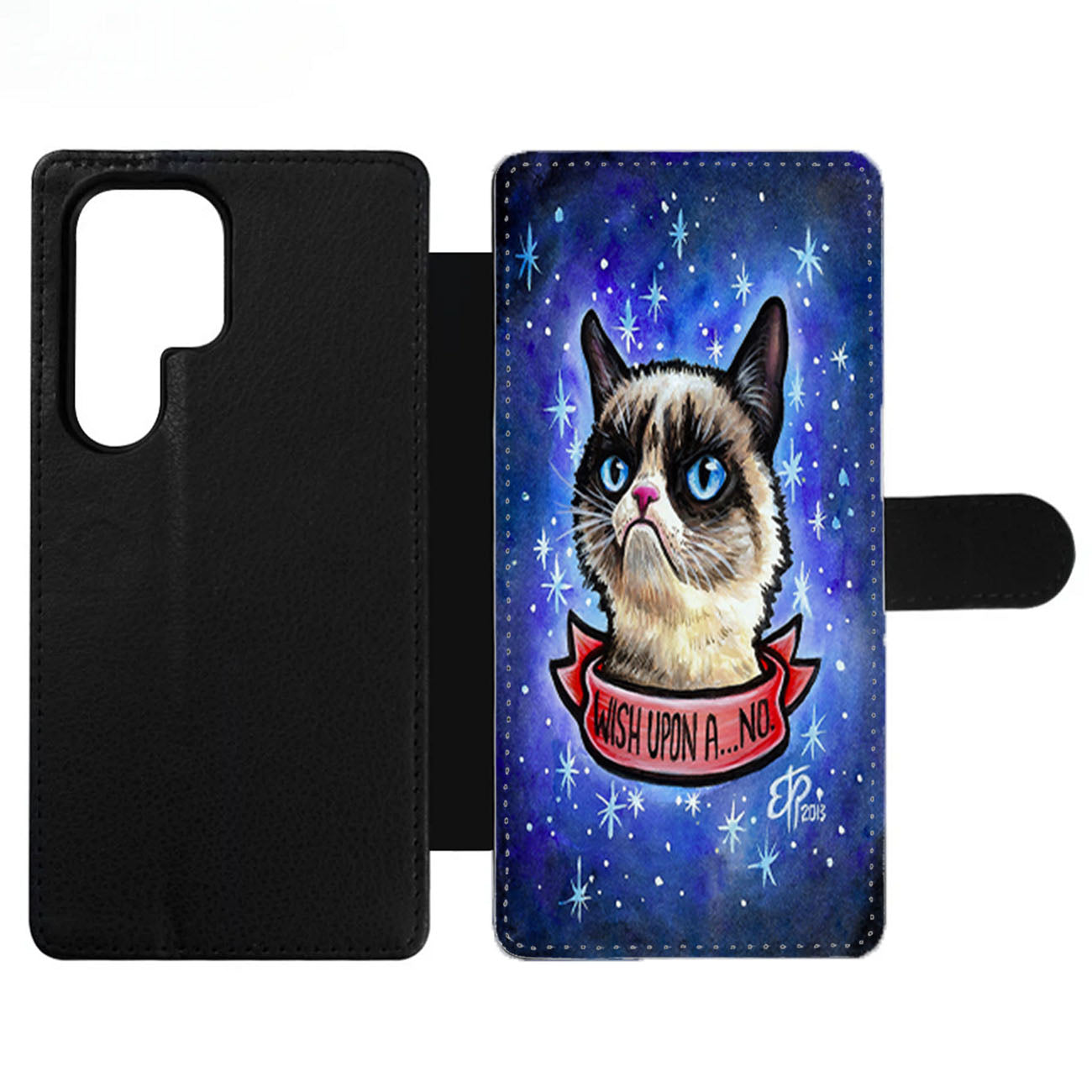grumpy cat galaxy Wallet Samsung Case