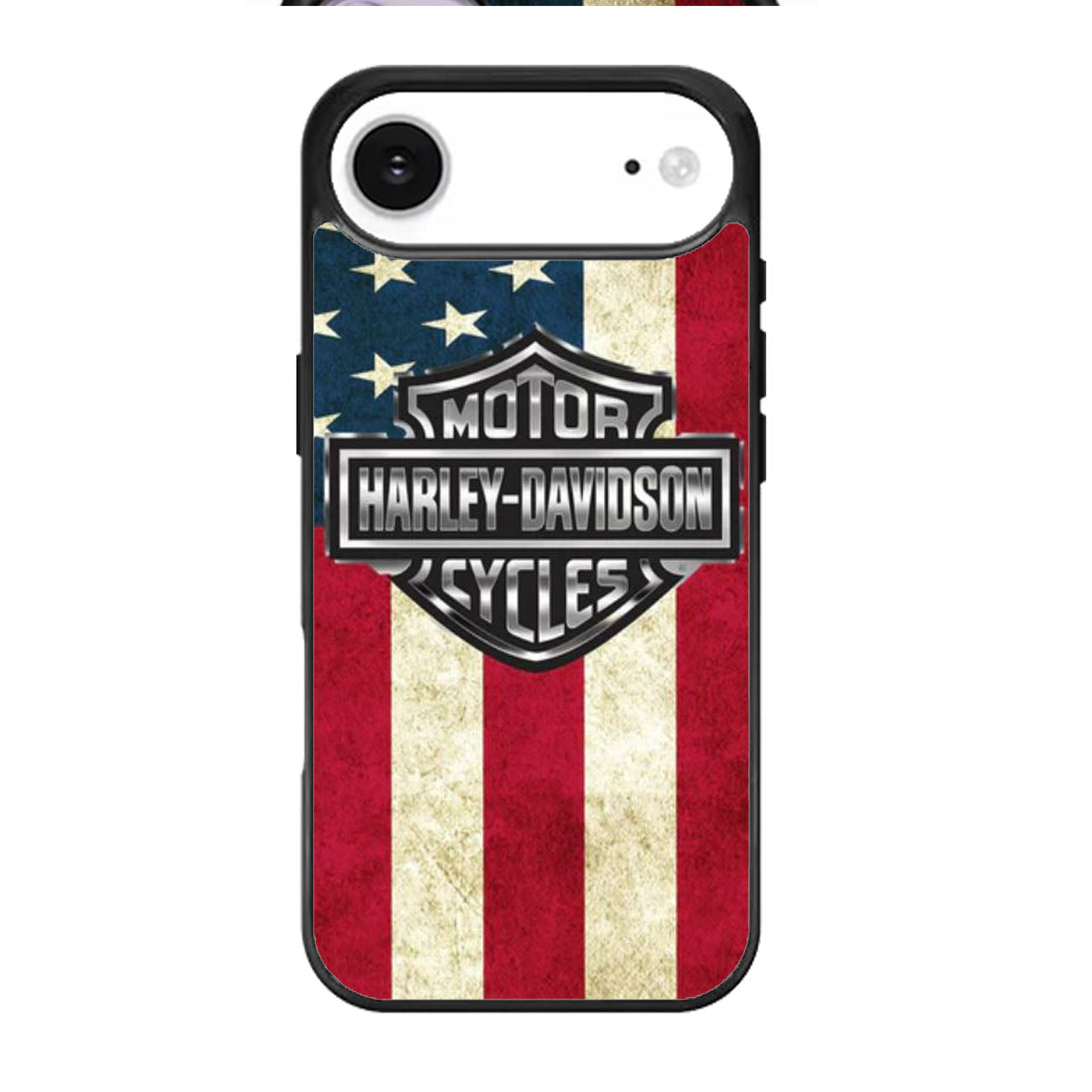 harley davidson flag cover logo iPhone Air Case
