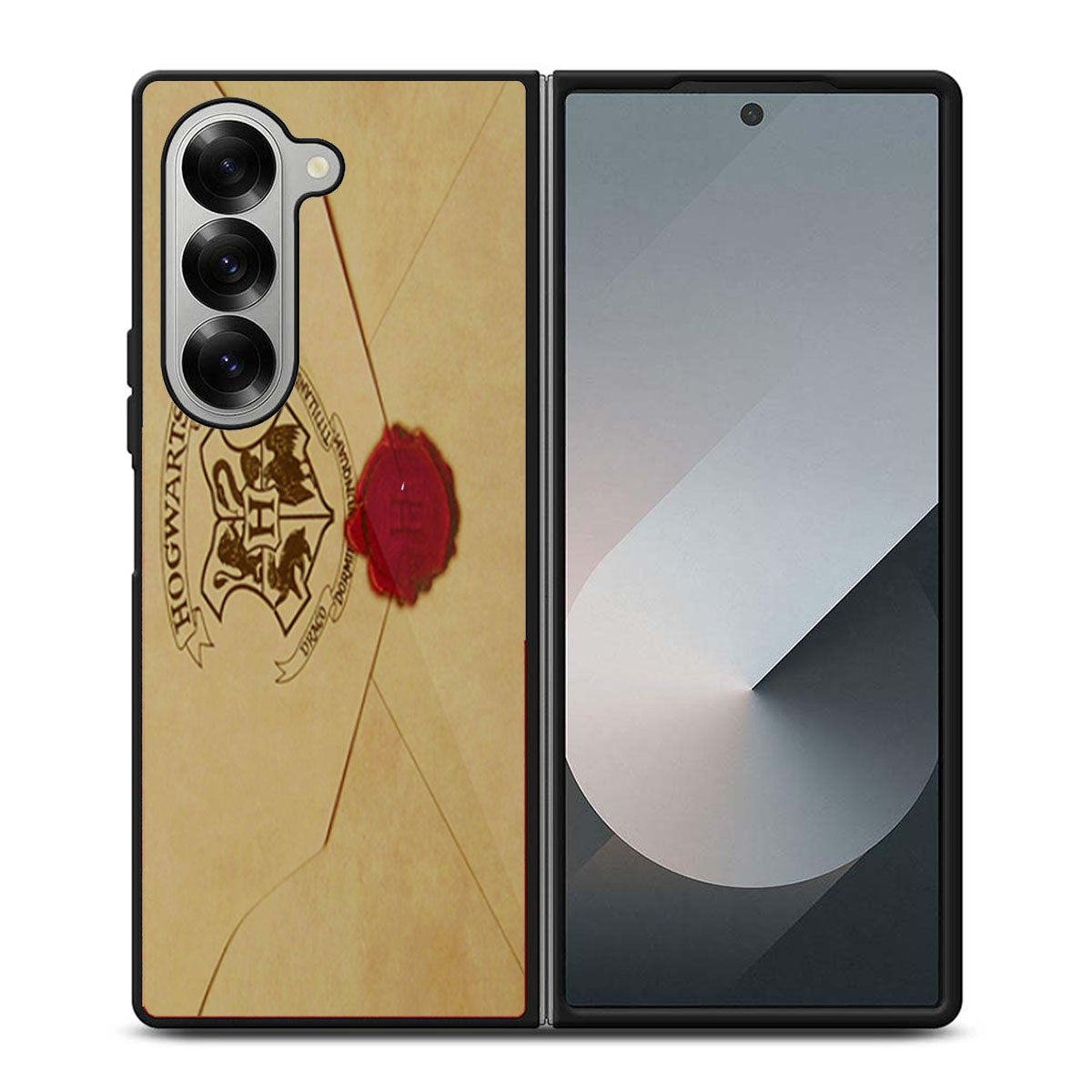 hogwarts envelope harry potter Samsung Z Fold 6 Case