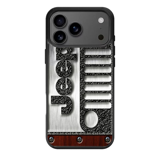 jeep wrangler vintage iPhone 17 Pro Max Case