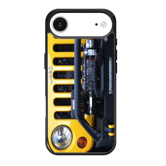 jeep wrangler yellow iPhone Air Case