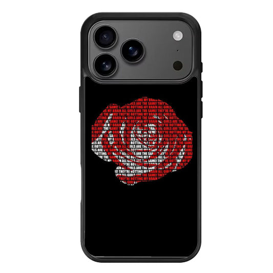 juice wrld rose iPhone 17 Pro Max Case