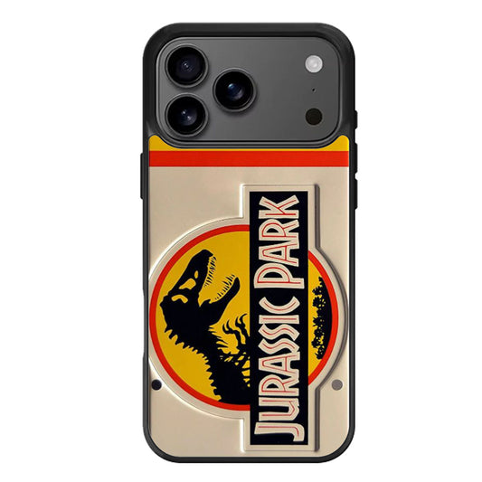 jurassic park license plate 18 iPhone 17 Pro Max Case