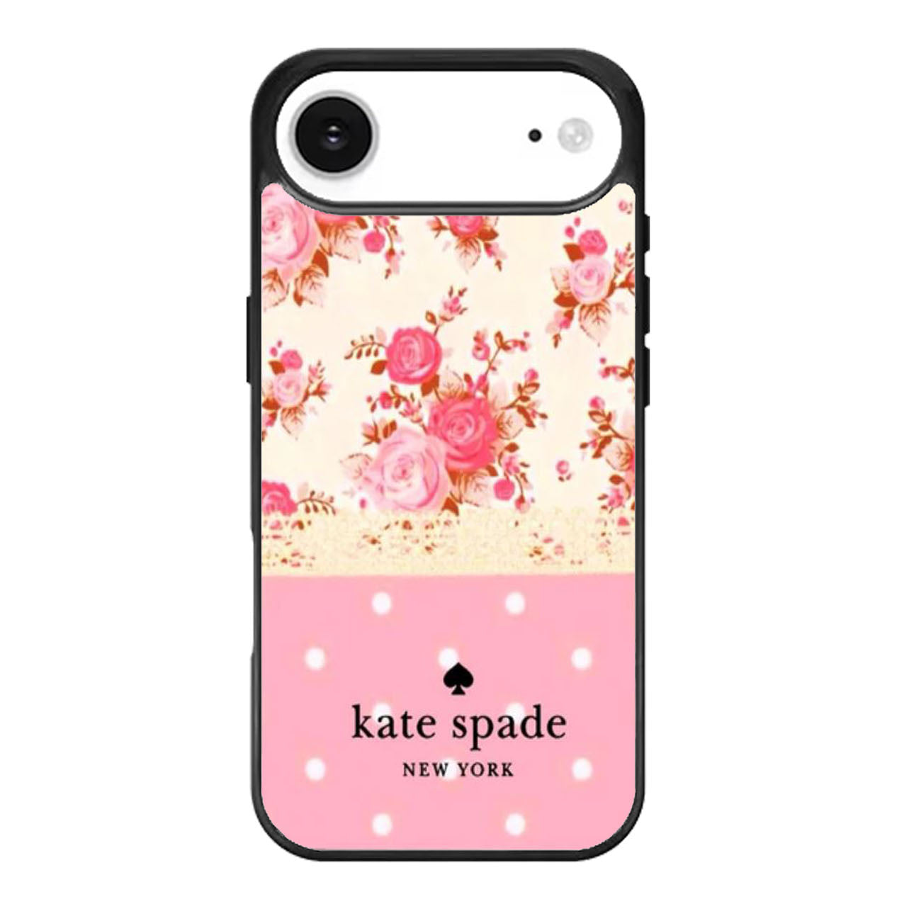 kate spade NY flowers ponk polkadot iPhone Air Case