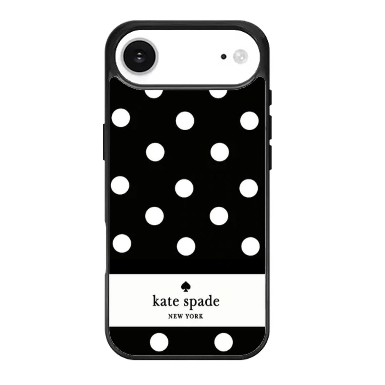 kate spade black polkadot strie iPhone Air Case