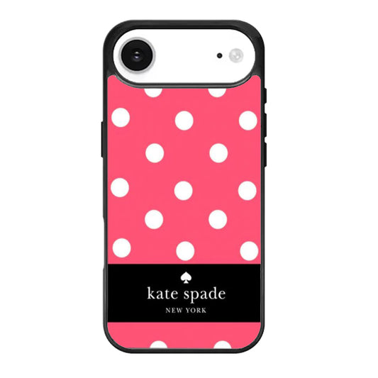 katespade NY pink polkadot iPhone Air Case