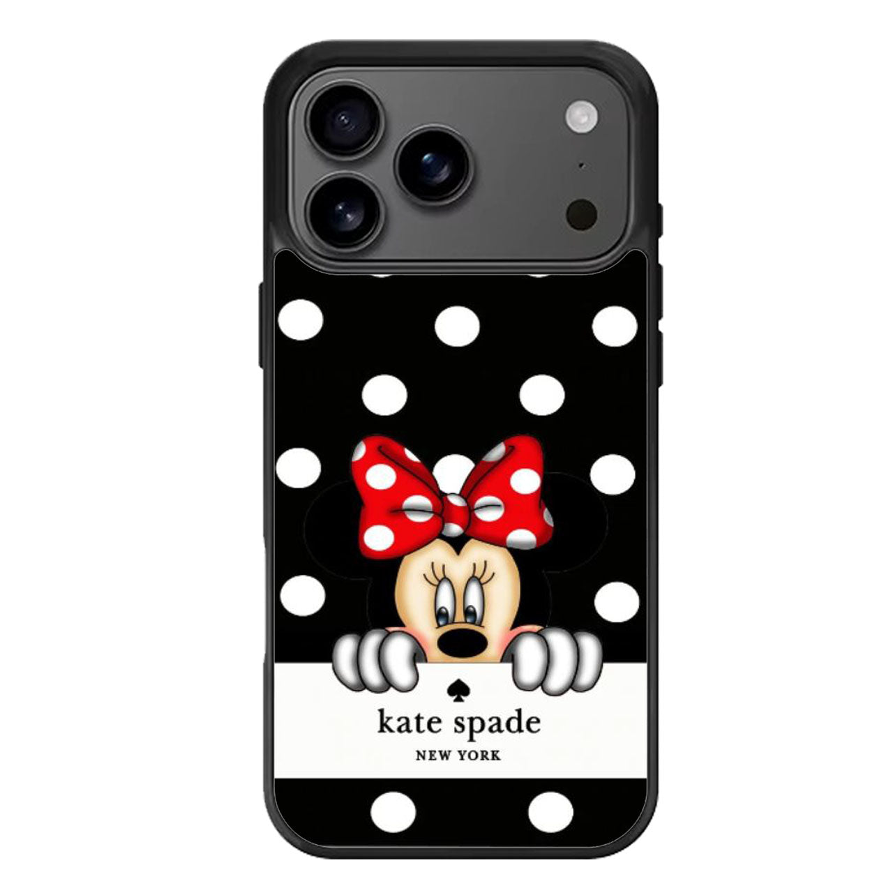 katespade NY polkadot black iPhone 17 Pro Max Case