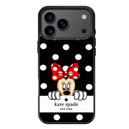katespade NY polkadot black iPhone 17 Pro Max Case