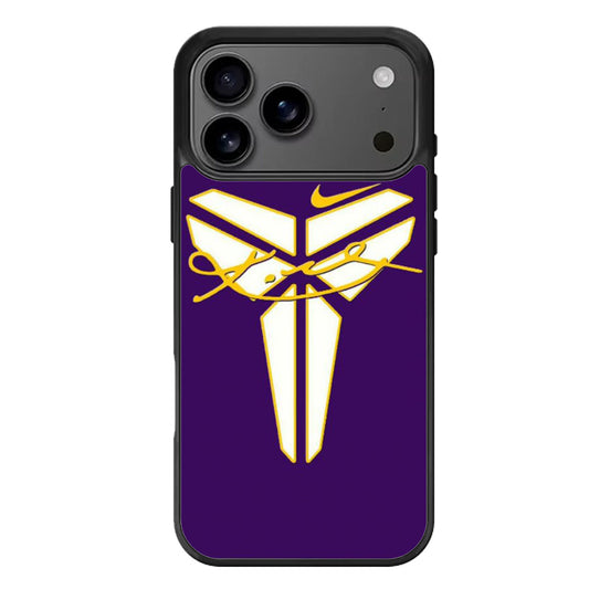kobe bryant signature iPhone 17 Pro Max Case