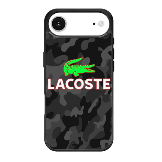 lacoste black camo iPhone Air Case