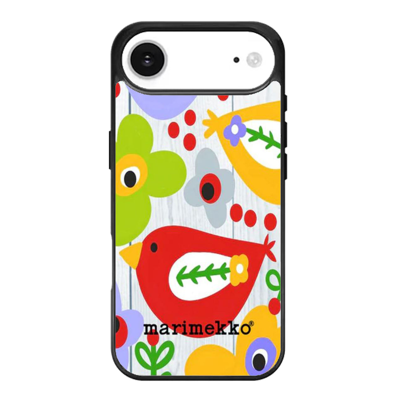 marimekko flowers birds cover iPhone Air Case