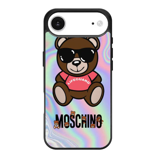moschino logo holographic iPhone Air Case