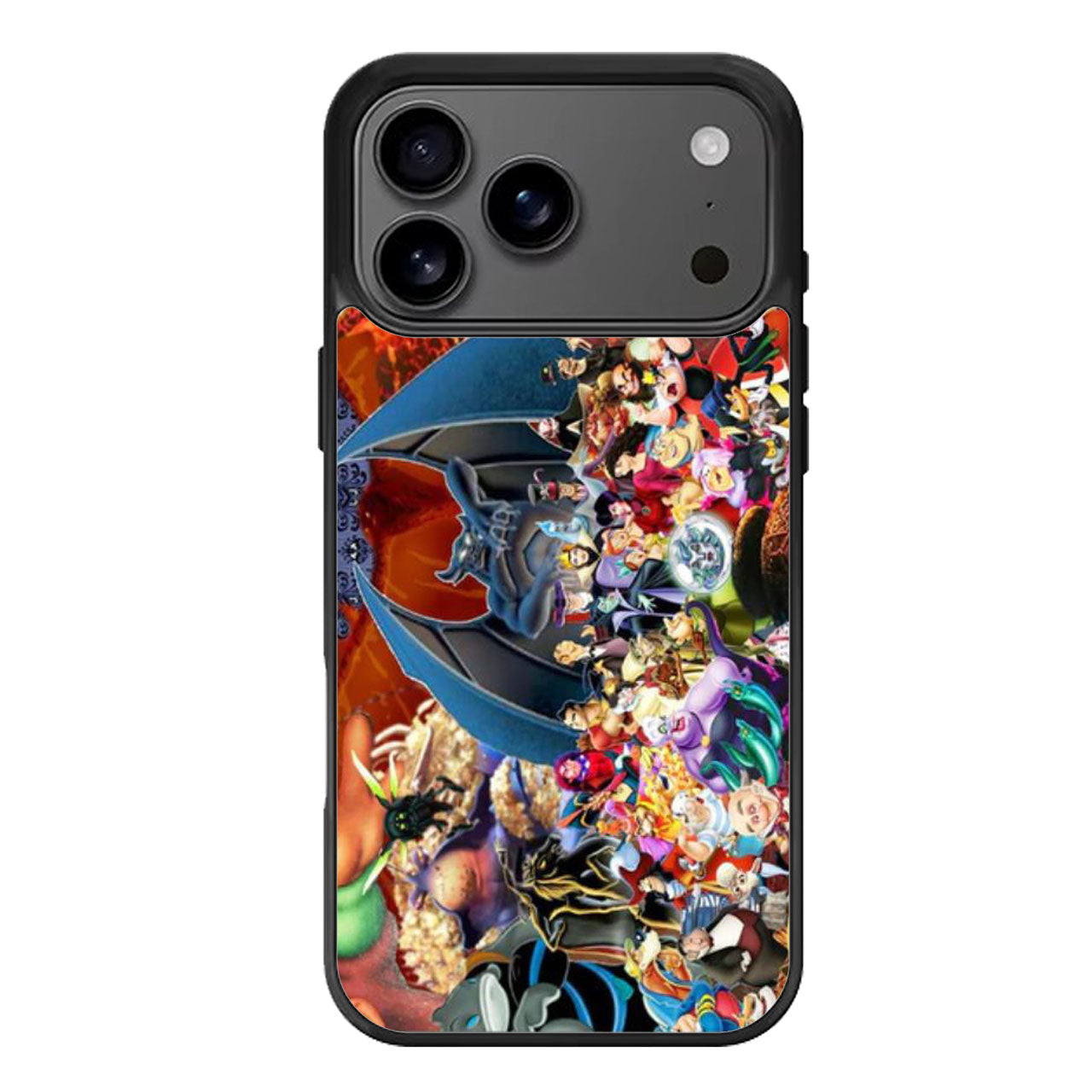 new disney villains wallpaper iPhone 17 Pro Max Case