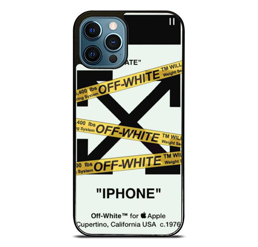 off white cover iPhone 13 Pro Max Case