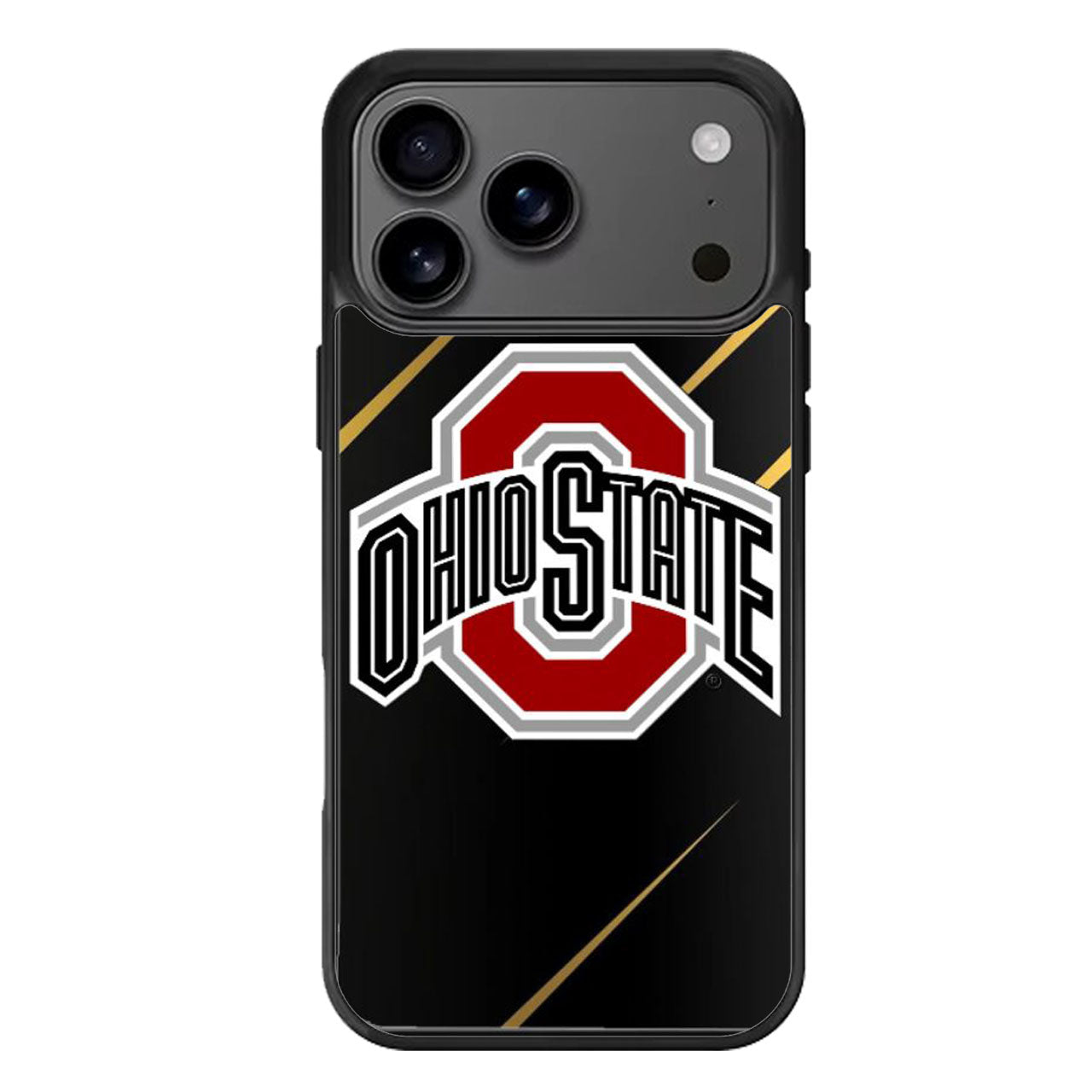 ohio state buckeyes black iPhone 17 Pro Max Case