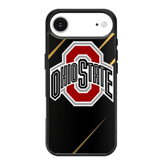 ohio state buckeyes black iPhone Air Case